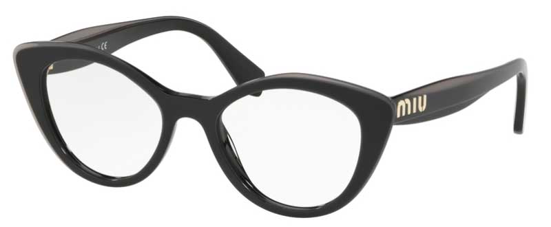 luego lema ligero Miu Miu MU 01RV-K9T1O1. Comprar gafas graduadas online.