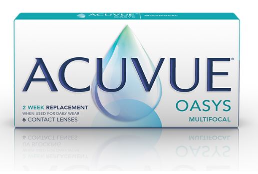 Modelo relacionado y/o destacado: Acuvue Oasys Multifocal (6 Lentillas) + 2 gratis. La Óptica Online 
