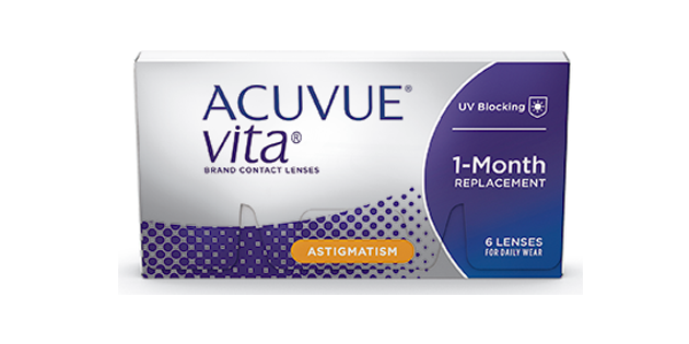Modelo relacionado y/o destacado: Acuvue Vita for Astigmatism (6 Lentillas) + 1 gratis. La Óptica Online 