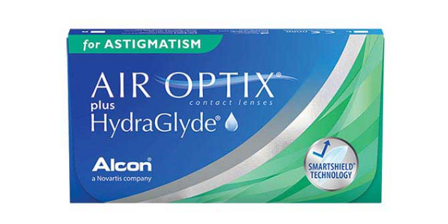 Vista/imagen 1 del modelo Air Optix Hydraglyde Astigmatism (3 Lentillas) + 1 gratis. Venta online de gafas de sol y graduadas