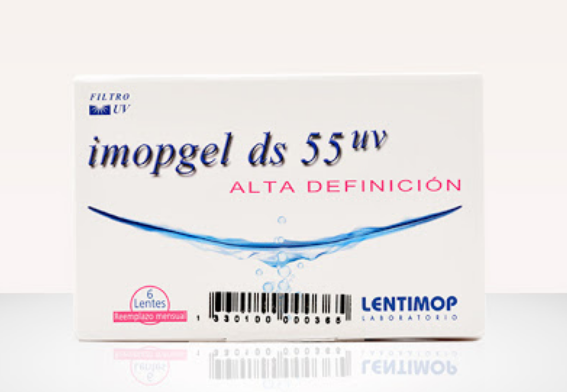 Modelo relacionado y/o destacado: Imopgel DS 55 (6 Lentillas). La Óptica Online 