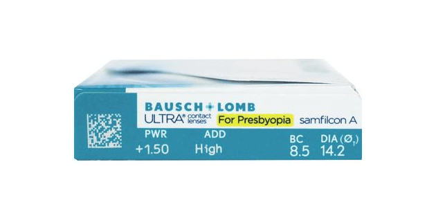 Vista/imagen 2 del modelo Bausch+Lomb Ultra for Presbyopia (6 Lentillas) + 1 gratis. Venta online de gafas de sol y graduadas
