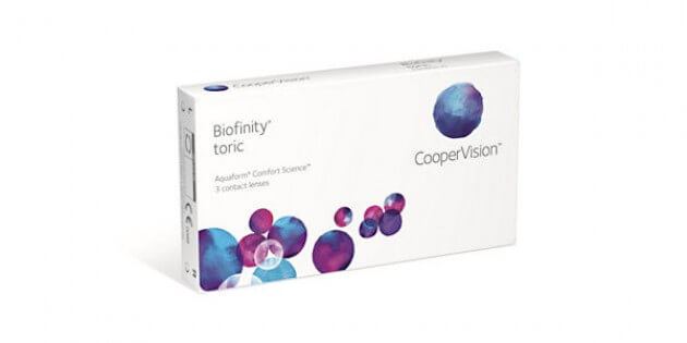 Vista/imagen 1 del modelo Biofinity Toric (6 Lentillas) + 2 gratis. Tienda online de gafas de marca